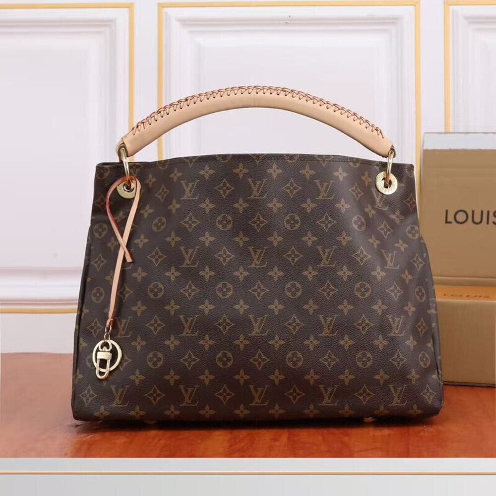 Louis Vuitton Artsy MM Tote with Woven Handle